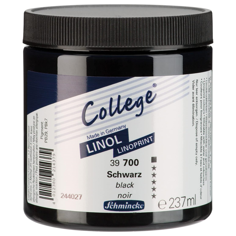 COLLEGE Linol Linoprinting Ink (237ml)