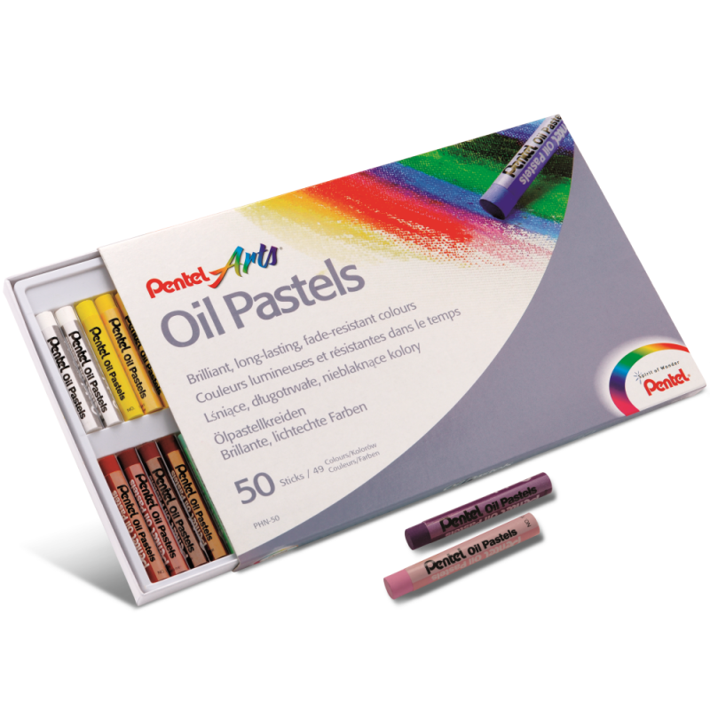 Oil Pastels Assorted Set (50pc)