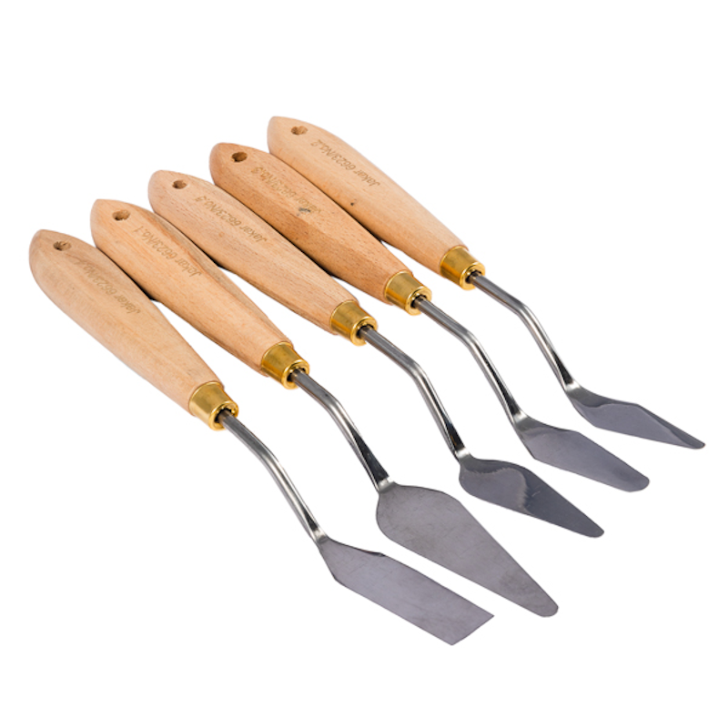 Stainless Steel Palette Knife Set 6623 (5pc)